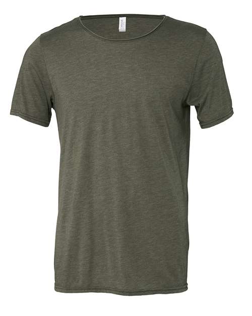 BELLA + CANVAS Unisex FWD Fashion Triblend Raw Neck Tee 3414