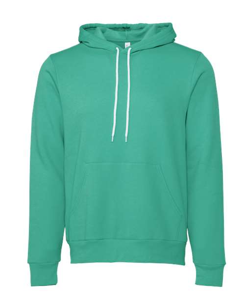 BELLA + CANVAS Unisex Sponge Fleece Hoodie Sweatshirt 3719 - Teal