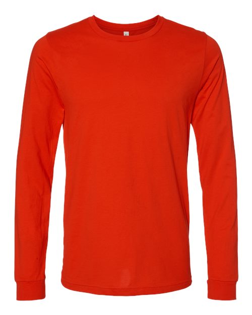 BELLA + CANVAS Unisex Jersey Long Sleeve Tee 3501 - Poppy