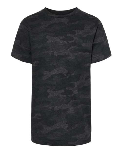 LAT Youth Fine Jersey Tee 6101 - Storm Camo