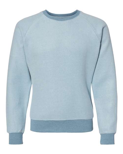 J. America Unisex Flip Side Fleece Crewneck Sweatshirt 8710