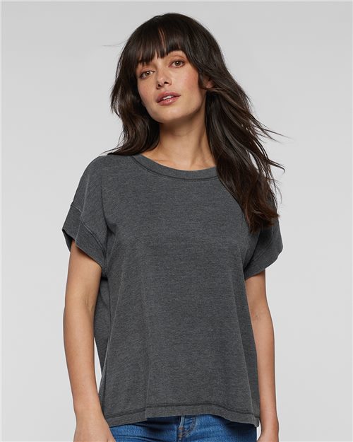 LAT Women's Relaxed Vintage Wash Tee 3502