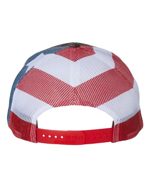 Richardson Printed Mesh Trucker Cap 112PM