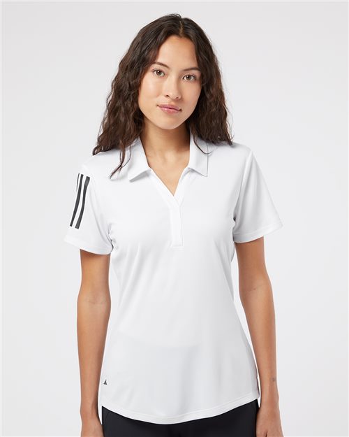 Adidas Women's Floating 3-Stripes Polo A481