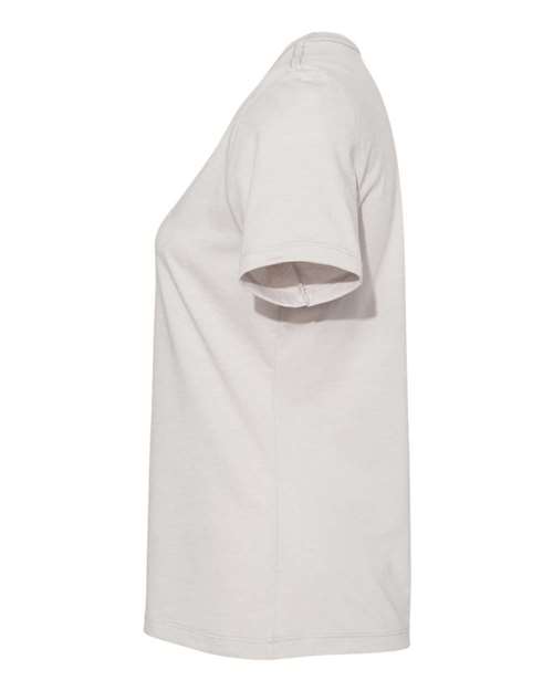 BELLA + CANVAS Women’s Relaxed Fit Heather CVC Tee 6400CVC - Heather Cool Grey