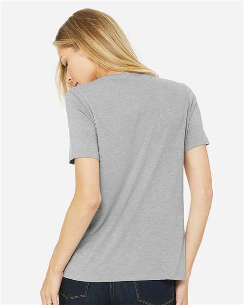 BELLA + CANVAS Women’s Relaxed Fit Triblend Tee 6413 - Athletic Grey Triblend