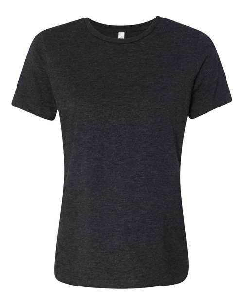 BELLA + CANVAS Women’s Relaxed Fit Triblend Tee 6413 - Charcoal Black Triblend