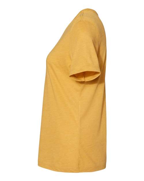 BELLA + CANVAS Women’s Relaxed Fit Triblend Tee 6413 - Mustard Triblend