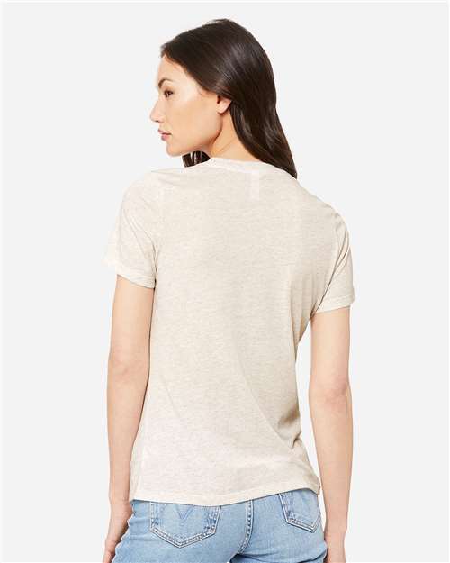 BELLA + CANVAS Women’s Relaxed Fit Triblend Tee 6413 - Oatmeal Triblend