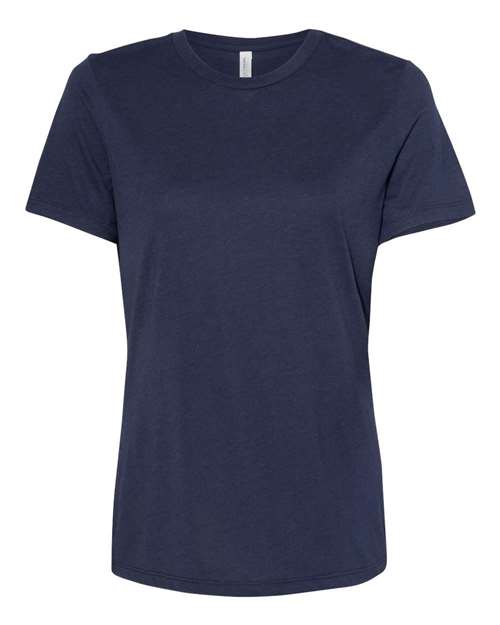 BELLA + CANVAS Women’s Relaxed Fit Triblend Tee 6413 - Solid Navy Triblend
