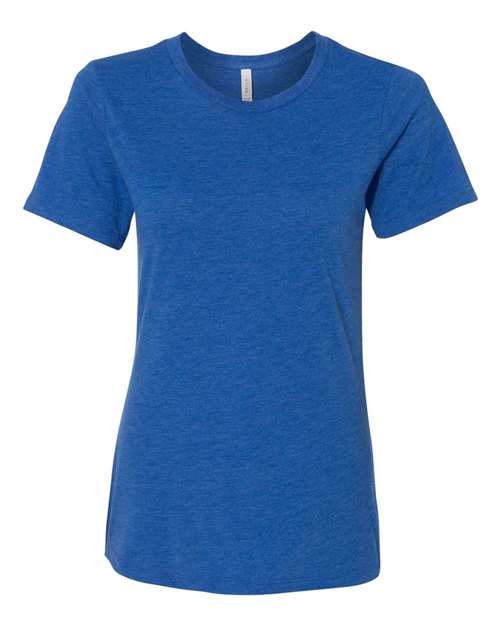 BELLA + CANVAS Women’s Relaxed Fit Triblend Tee 6413 - True Royal Triblend