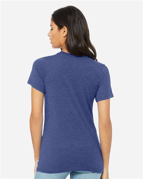 BELLA + CANVAS Women’s Relaxed Fit Triblend Tee 6413 - True Royal Triblend