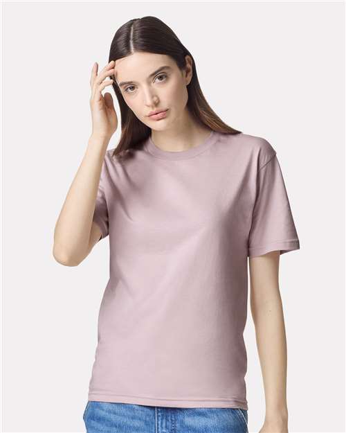 American Apparel Unisex Fine Jersey Tee 2001 - Blush