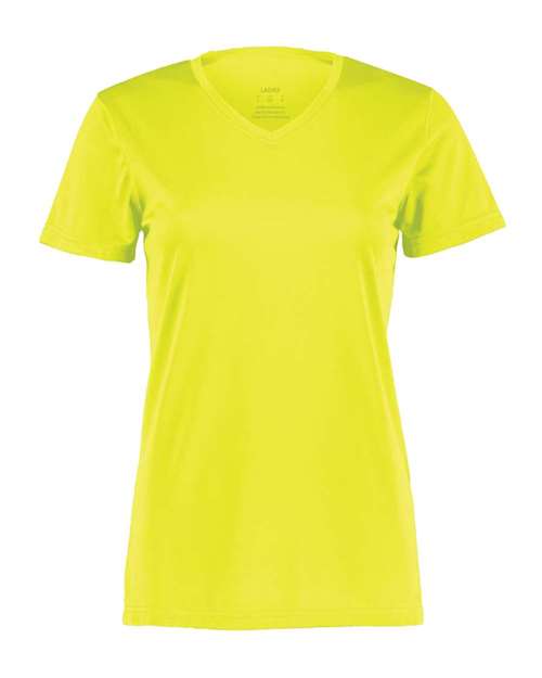 Augusta Sportswear Women's Nexgen Performance V-Neck T-Shirt 1790 - Safety Yellow