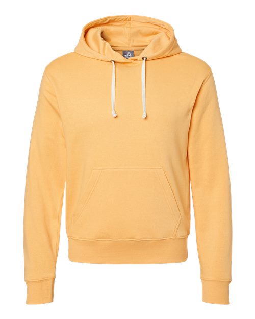 J. America Men's Triblend Fleece Hooded Sweatshirt 8871 - Golden Triblend