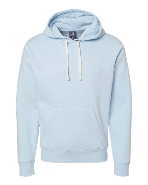 J. America Men's Triblend Fleece Hooded Sweatshirt 8871 - Ice Triblend