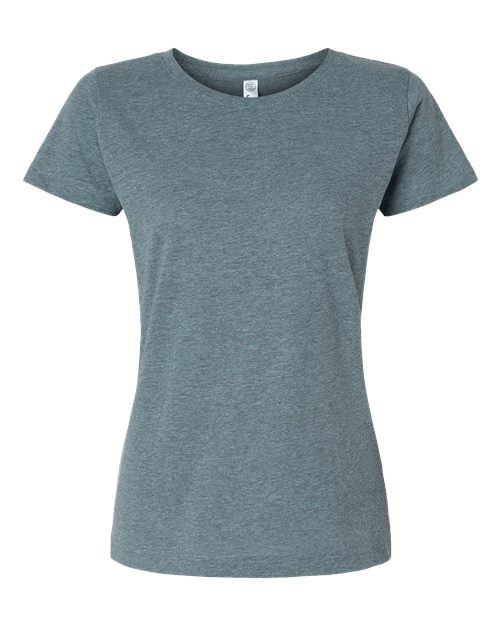 LAT Women's Fine Jersey Tee 3516 - Ice Blackout