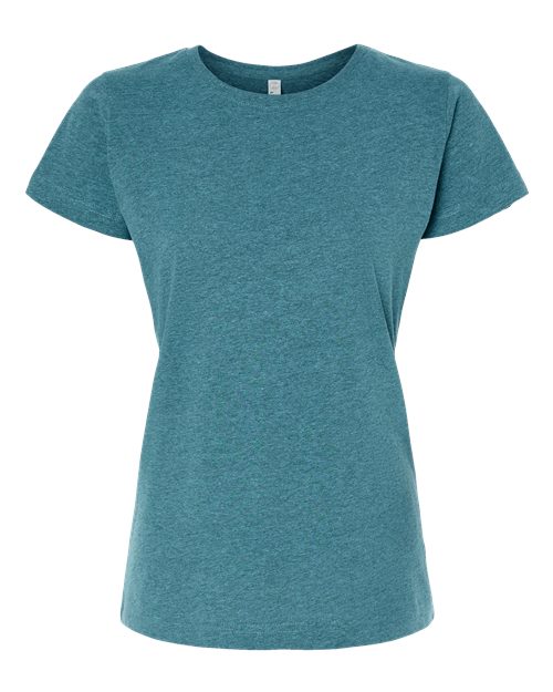 LAT Women's Fine Jersey Tee 3516 - Surf Blackout
