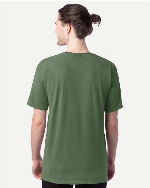 ComfortWash by Hanes Men's Garment-Dyed T-Shirt GDH100 - Moss