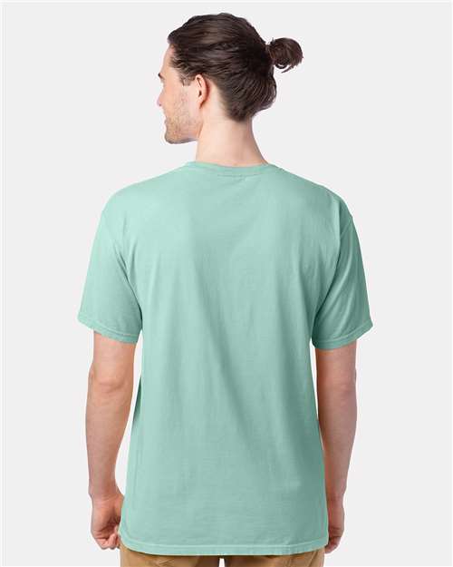 ComfortWash by Hanes Men's Garment-Dyed T-Shirt GDH100 - Honeydew