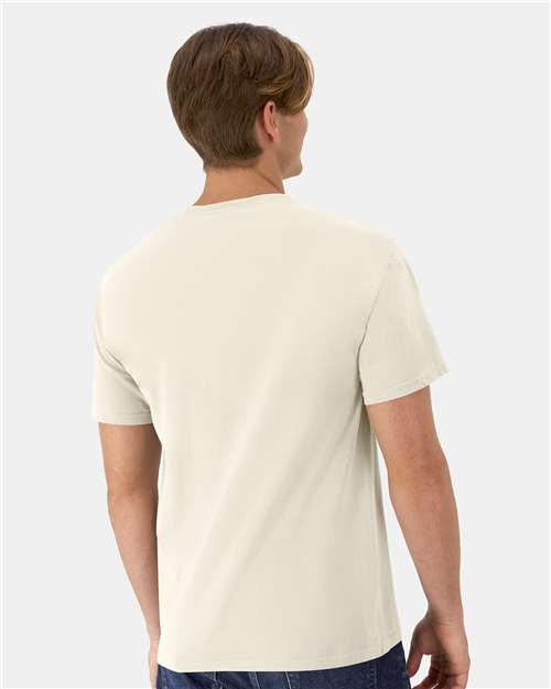 ComfortWash by Hanes Men's Garment-Dyed T-Shirt GDH100 - Parchment