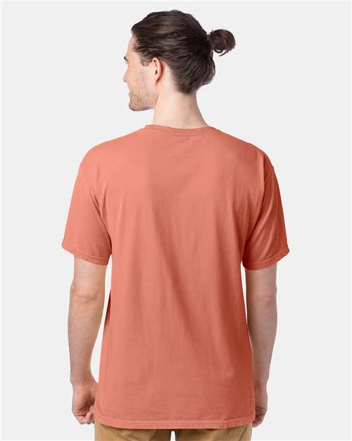 ComfortWash by Hanes Men's Garment-Dyed T-Shirt GDH100 - Clay