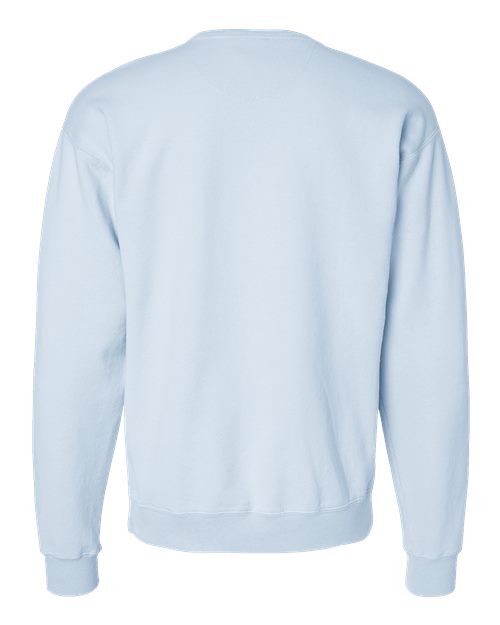 ComfortWash by Hanes Unisex Garment-Dyed Crewneck Sweatshirt GDH400 - Soothing Blue