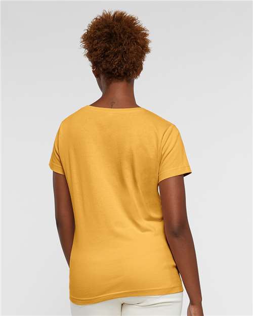 LAT Women's Fine Jersey Tee 3516 - Mustard