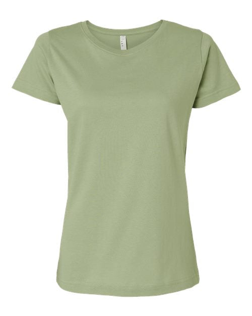 LAT Women's Fine Jersey Tee 3516 - Sage