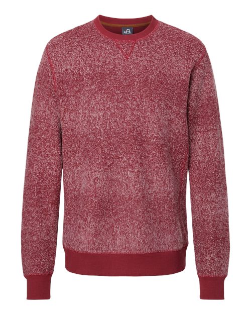 J. America Unisex Aspen Fleece Crewneck Sweatshirt 8712