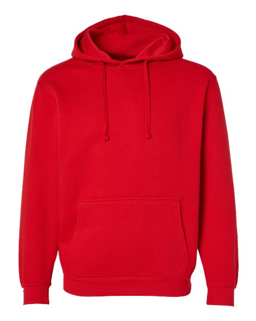 LAT Unisex Elevated Fleece Hoodie Sweatshirt 6926 - Red
