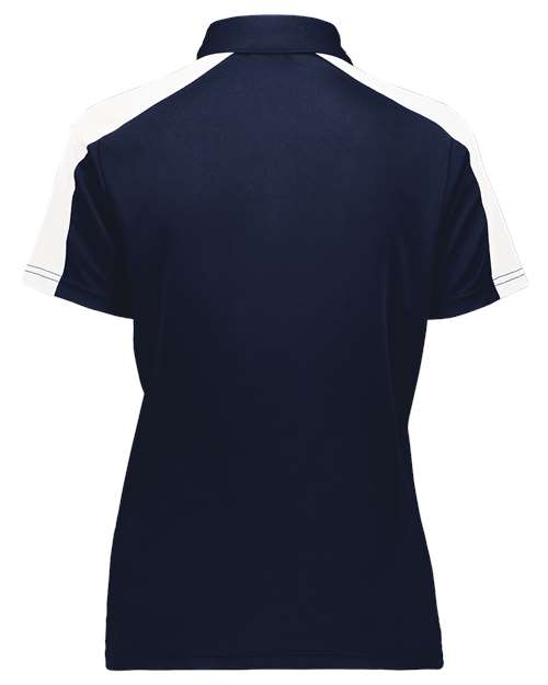 Augusta Sportswear Women's Two-Tone Vital Polo 5029 - Navy/ White