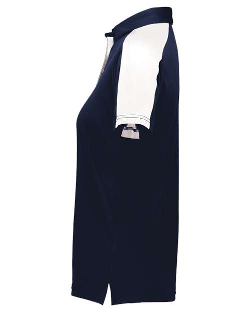 Augusta Sportswear Women's Two-Tone Vital Polo 5029 - Navy/ White