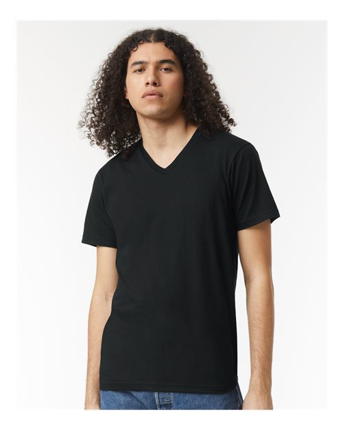 American Apparel Unisex CVC V-Neck Tee 2006CVC