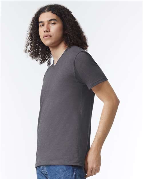 American Apparel Unisex CVC V-Neck Tee 2006CVC