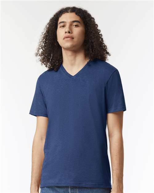 American Apparel Unisex CVC V-Neck Tee 2006CVC