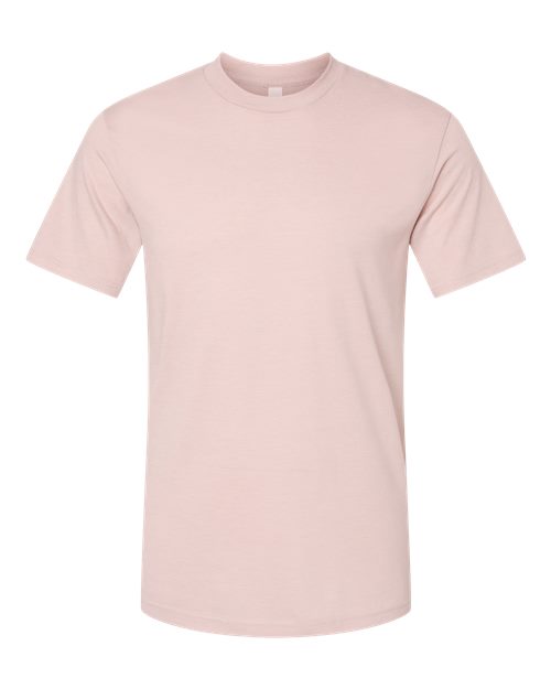 American Apparel Unisex CVC Tee 2001CVC - Heather Blush