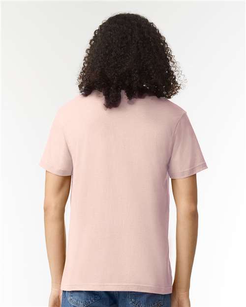 American Apparel Unisex CVC Tee 2001CVC - Heather Blush