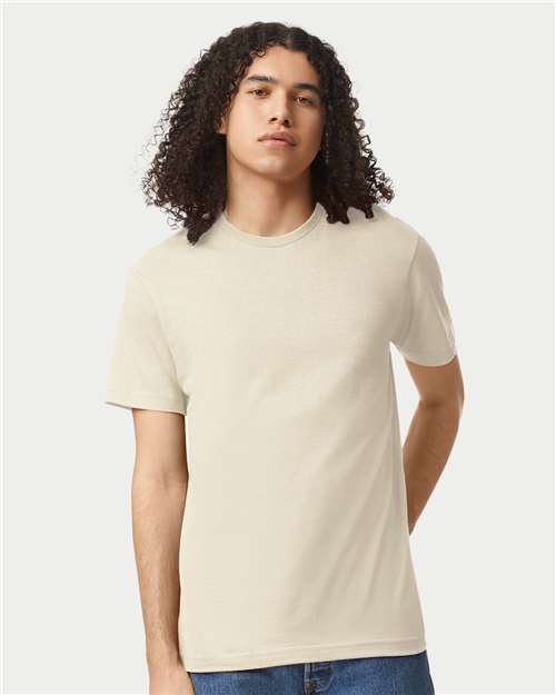 American Apparel Unisex CVC Tee 2001CVC - Heather Bone