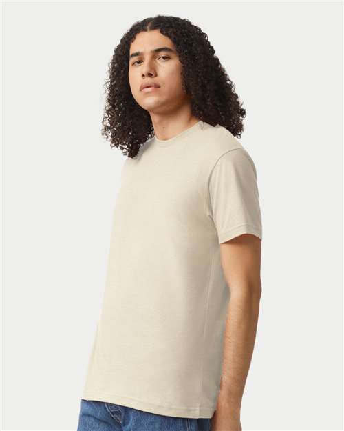 American Apparel Unisex CVC Tee 2001CVC - Heather Bone