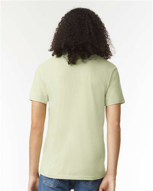 American Apparel Unisex CVC Tee 2001CVC - Heather Cucumber