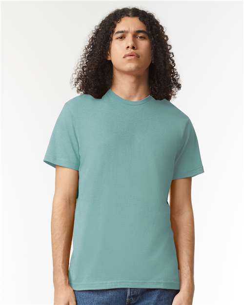 American Apparel Unisex CVC Tee 2001CVC - Heather Arctic