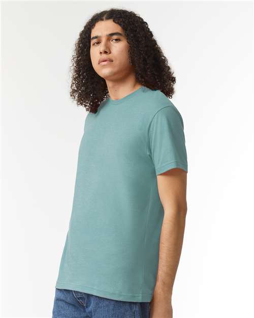 American Apparel Unisex CVC Tee 2001CVC - Heather Arctic