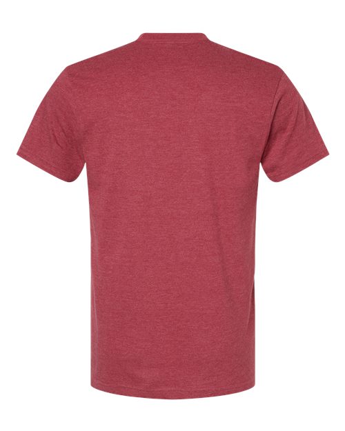 American Apparel Unisex CVC Tee 2001CVC - Heather Cardinal