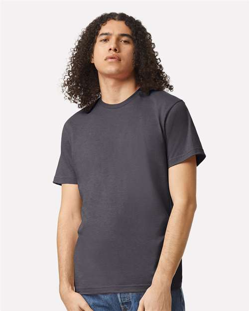American Apparel Unisex CVC Tee 2001CVC - Heather Charcoal