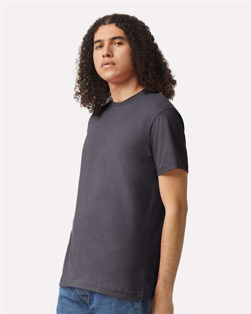 American Apparel Unisex CVC Tee 2001CVC - Heather Charcoal