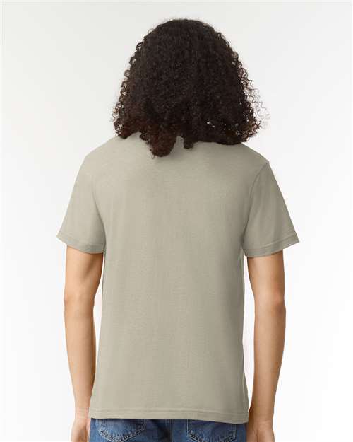 American Apparel Unisex CVC Tee 2001CVC - Heather Khaki