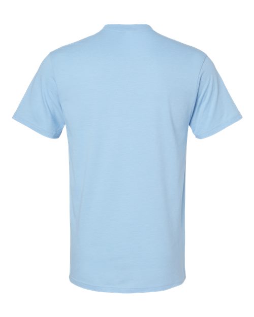 American Apparel Unisex CVC Tee 2001CVC - Heather Light Blue