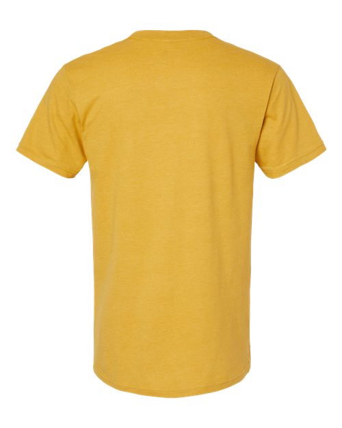 American Apparel Unisex CVC Tee 2001CVC - Heather Mustard