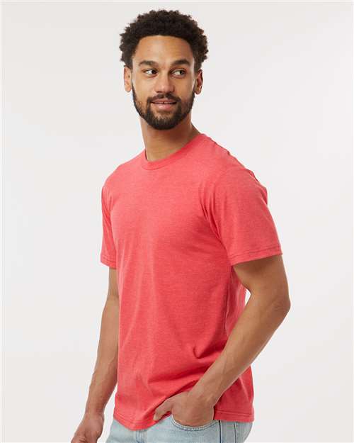 American Apparel Unisex CVC Tee 2001CVC - Heather Red